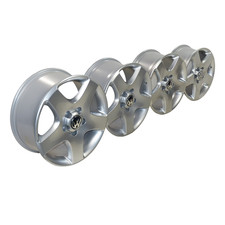 4x Alufelgen CANYON 7,5Jx17