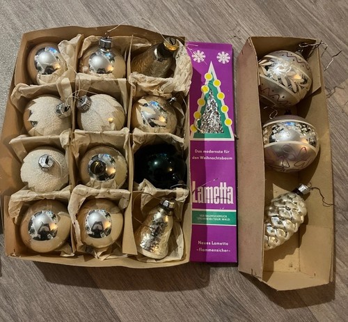 Christbaumschmuck ddr lauscha - ddr,