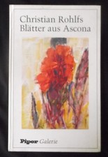 Christian Rohlfs - Blätter aus Ascona - Piper Galerie. Neuausgabe 1974