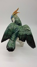 ENS Porzellan Kakadu Papagei Figur 22 cm – handbemalt – älterer Stempel Germany