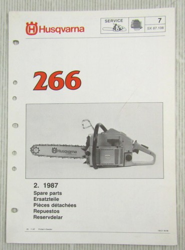 Husqvarna 266 kettensäge - husqvarna,