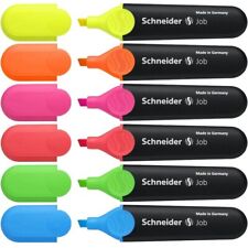 6x Schneider Textmarker Job