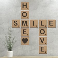 Scrabble Holz Buchstaben