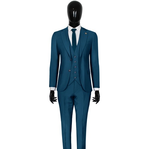 Slim fit herrenanzug mit - mit, weste