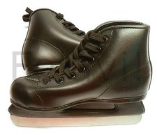 Kinder Schlittschuhe Kunstlauf Schuhe Kinder / Damen Gr. 28 - 36 schwarz (F70)