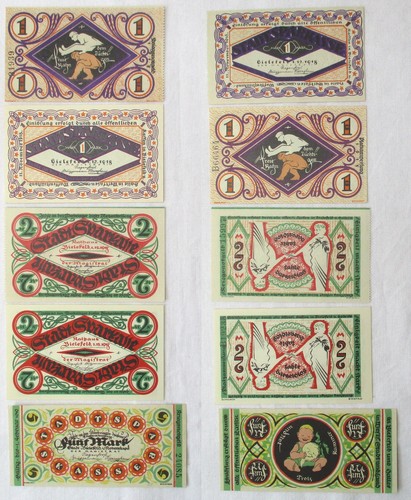 Banknoten notgeld der - 5,