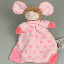 Kik Ergee Maus ❤️ Mäuschen Schmusetuch Kuscheltuch Schnuffeltuch Rosa