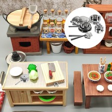  10 Pcs Puppenhaus Geschirr