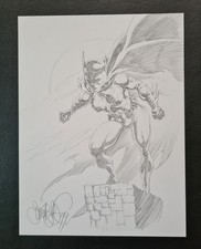 Original Batgirl art pencil