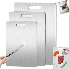 TITAN SCHNEIDEBRETT DOPPELSEITIGE TITAN SCHNEIDEBRETTER FÜR DIE KÜCHE CAMPING