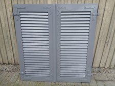 1 Paar Fensterladen - Holz -