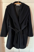 Wollmantel Collection mit Bindegürtel Gr. 46-48 Schwere 60%wolle 20%Kaschmir