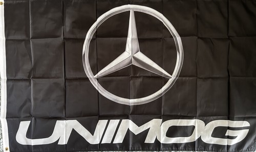 Unimog fahne mercedes benz lkw - fahne,