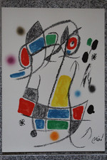 Miro Joan, Farblithografie auf Bütten,im Stein signiert limitiert-Maravillas com