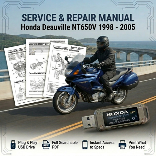 Honda nt650v deauville - honda,