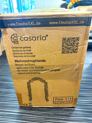 Casaria weihnachtsgirlande m - weihnachtsgirlande,