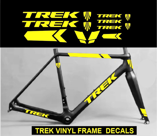 Gelb trek fahrrad rahmen - -,