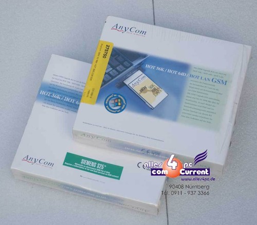 Anycom pcmcia gsm modem - anycom,