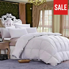 100% Ungarische Gänsedaunen Bettdecke Ultimative Hotelqualität Luxus Reine Füllung Duvet