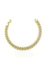 Damen Goldarmband Armband Armkette Gelbgold