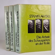 Buch: Die Arbeit des Schauspielers an sich selbst / an der Rolle, Stanislawski