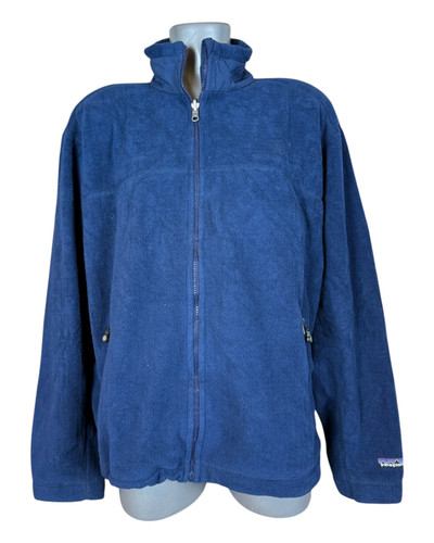 Patagonia fleece jacke - patagonia, blau