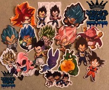 16pcs Stickers: Dragon Ball Z