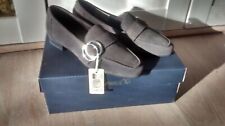 slipper,ESPRIT, halbschuh,loafer,grau,wildleder,39,ballerina,mokassin