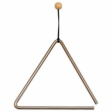 Triangel mit Klangstab / Schlägel, Instrument Musikinstrument Musik, 20 cm
