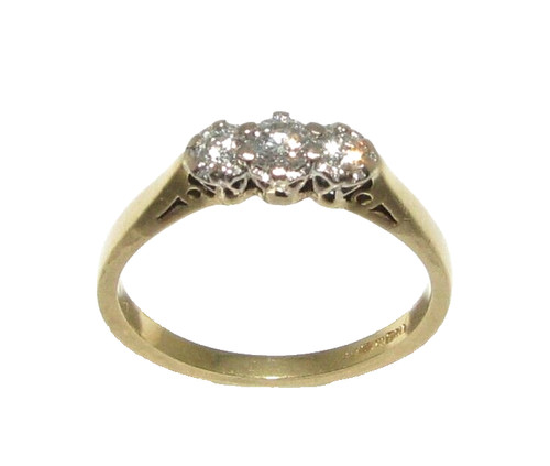 Damen karat gelbgold - 18,