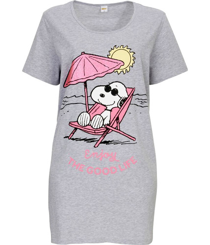 Snoopy peanuts damen - damen, nachthemd