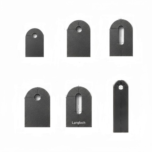Anschweißlaschen set s355 - anschweißlaschen,