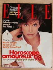 French Elle Dec.1997 Cover