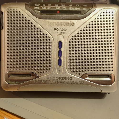 Panasonic a200 tragbarer - panasonic, rq-a200
