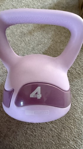 4kg kettlebell pink - kettlebell,