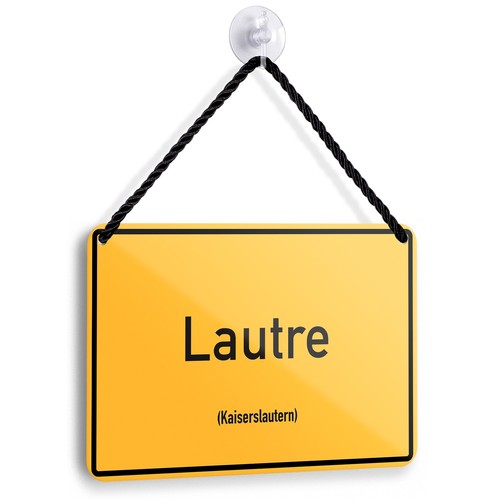 Lautre kaiserslautern schild - kaiserslautern,