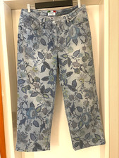 Designer Jeans von Recover Italy Stretch Floral Gr.46 Neu