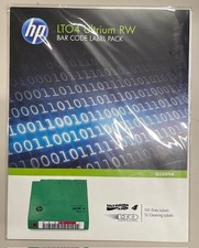 LTO4 Ultrium RW Barcode Label
