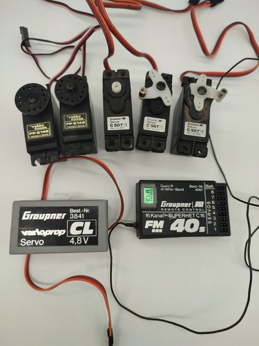 Graupner empfänger servo - empfänger,,