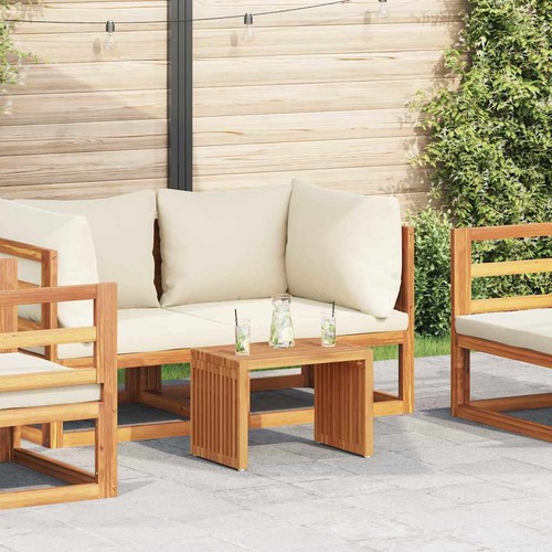 Garten beistelltisch braun - braun, 50
