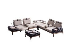 Luxus ecksofa eckcouch polster - ecksofa,