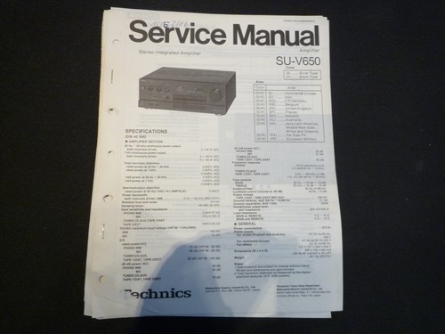 Original service manual - service,