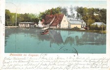 AK Pelzmühle bei Siegmar Postkarte gel. 1902