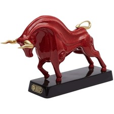 Moderne Stier Skulptur Kunst