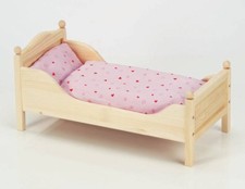 PUPPENBETT Holzbett Babypuppen