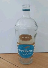 Alte Lufthansa Cocktail Flasche Mampe Berlin 0,7l ? original Reklame Rarität