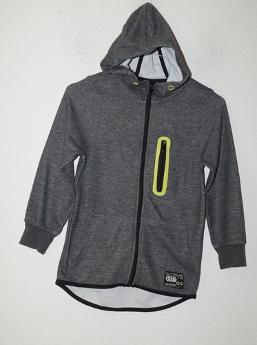 Graue kapuzensweatjacke 128 - graue, gr.128