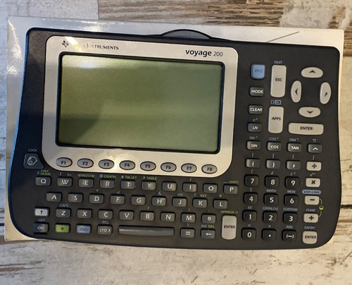 Texas instruments voyage 200 - instruments,