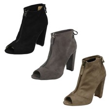 Spot On Damen Peeptoe