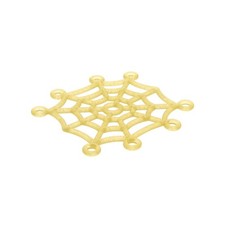 1x Lego Duplo Spinnen Netz 8x8 glitzer transparent weiß Spinne 4121636 31225